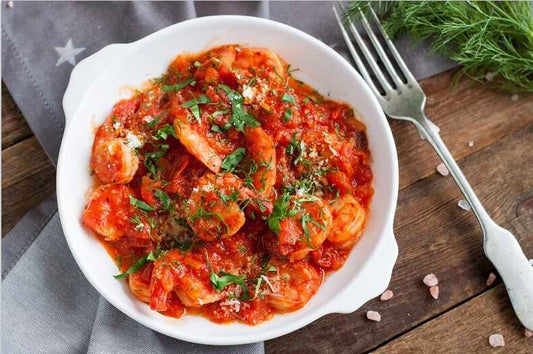 BASIL TOMATO SHRIMP