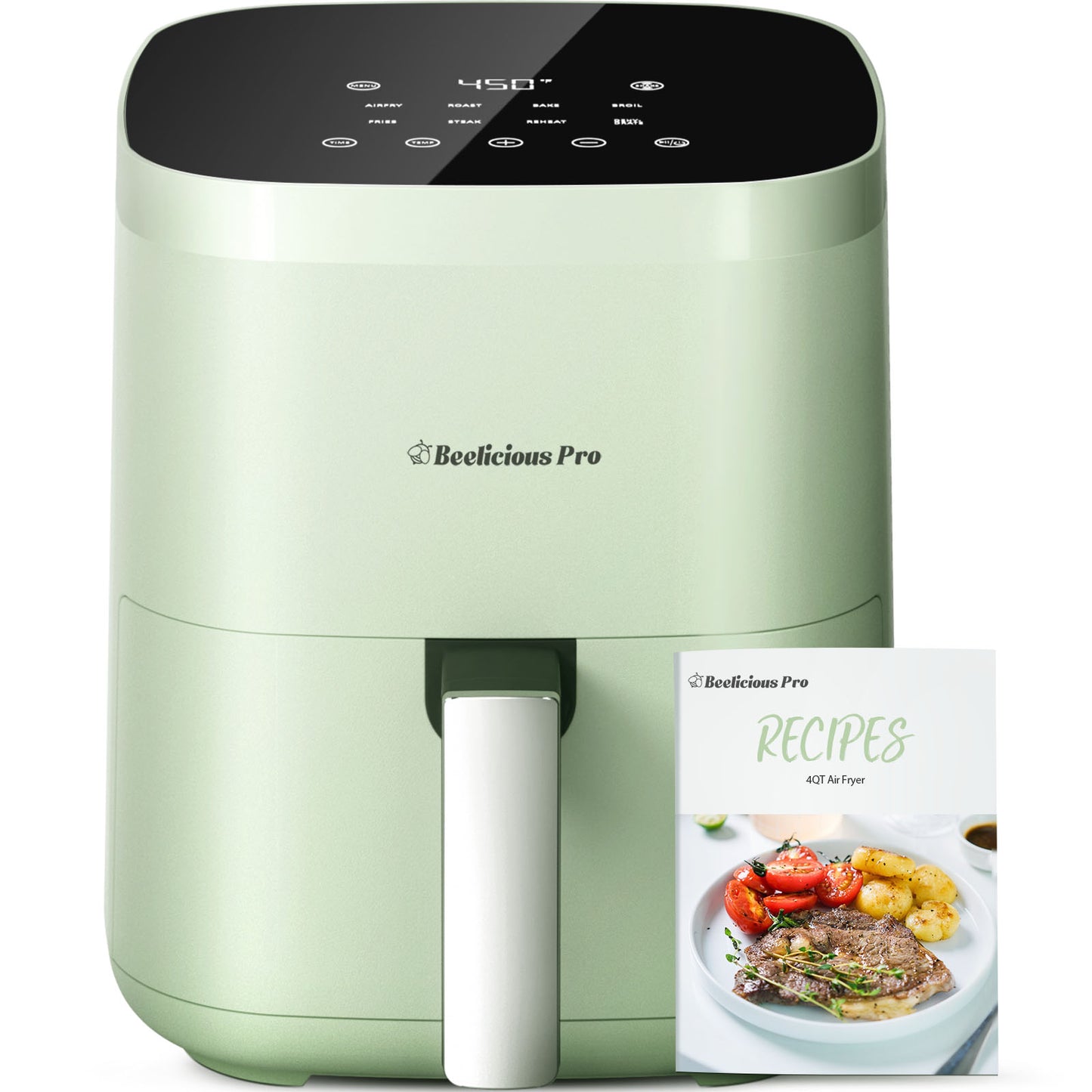 Beelicious Pro 8-in-1 Smart Compact 4QT Air Fryers