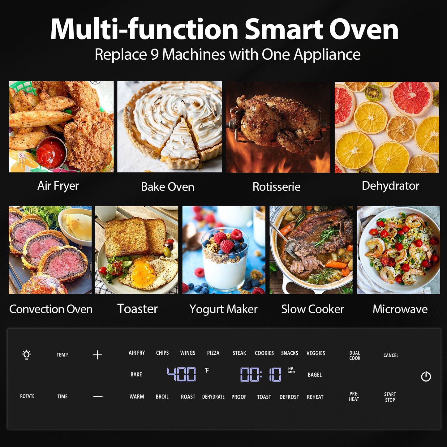 Beelicious Smart Oven Air Fryer
