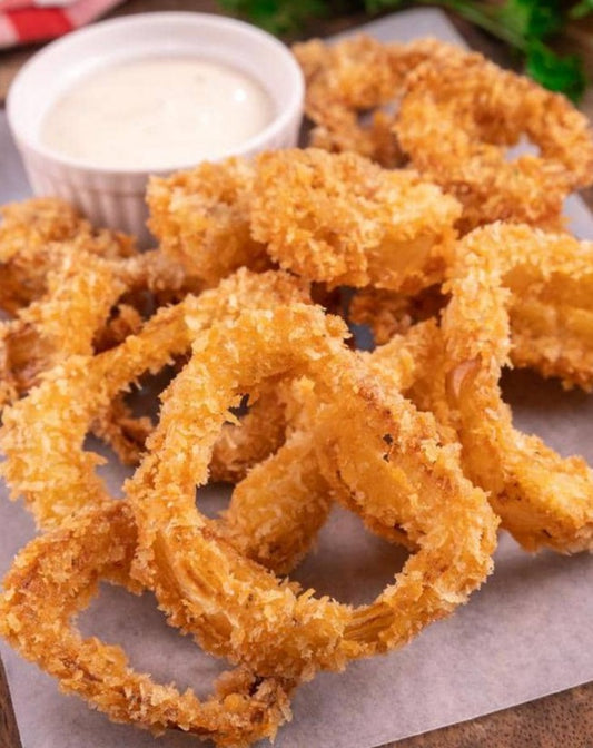 AIR FRYER ONION RINGS