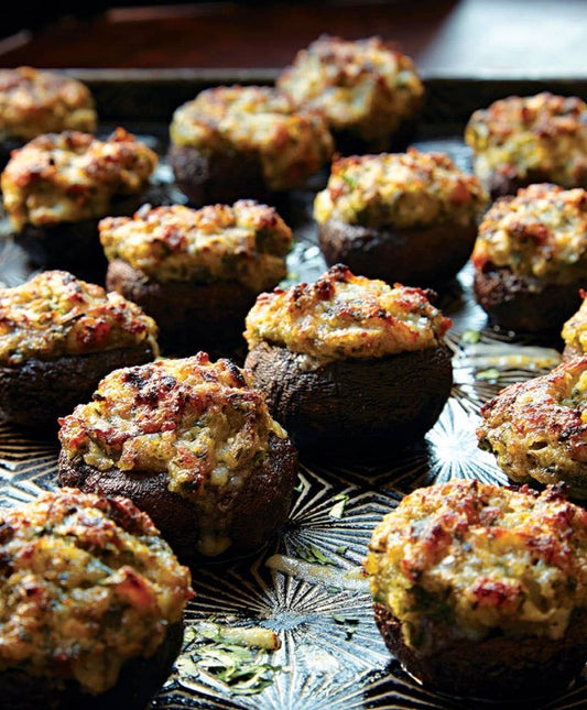 STUFFED GARLIC MUSHROOMS