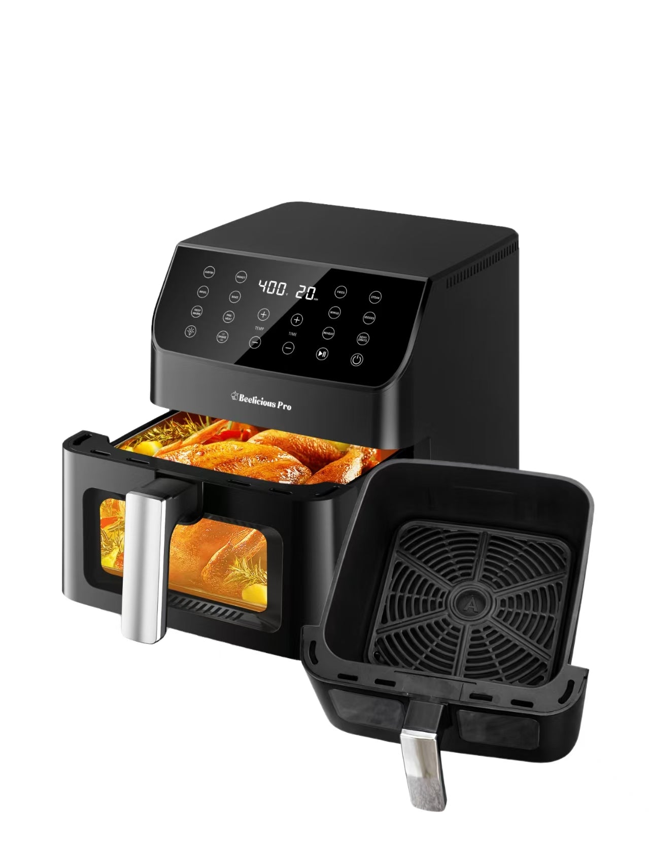 Air fryer basket- black (BAF808)