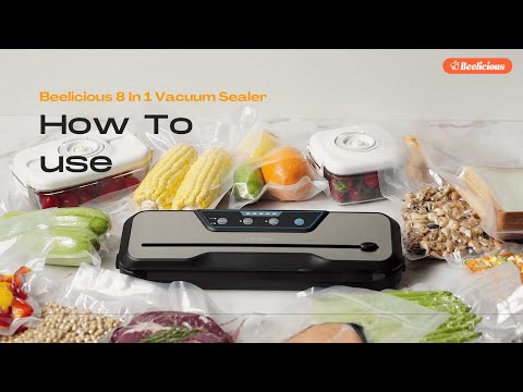 Beelicious 8-In-1 Powerful Food Vacuum Sealer