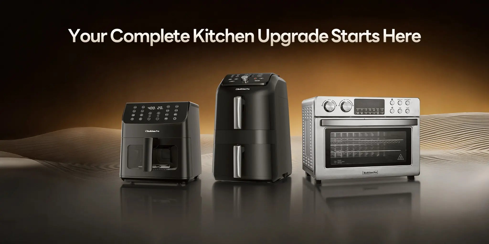 Beelicious air fryers and toaster oven collection